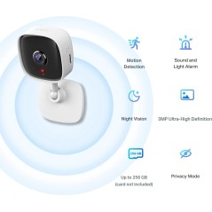 TP-Link Tapo C110 3MP Full HD IPCam - Exceptional Clarity, Smart Security Solution!